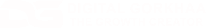 Digital Gorkhaa White Logo